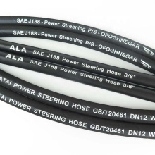 3/8" Gray Smooth Surface SAE J188 Aging-resistant Power Steering Hose Assemblies